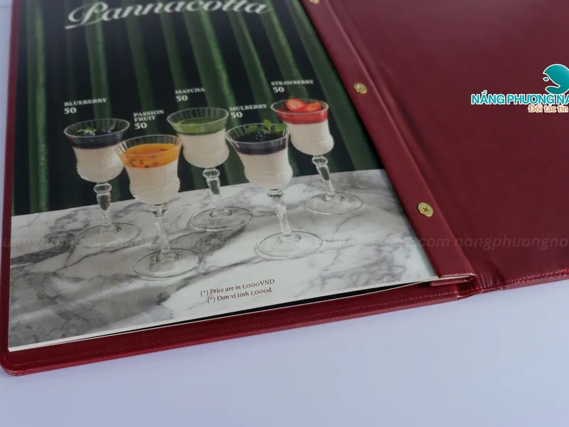 Làm Menu Đẹp Theo Yêu Cầu, Thiết Kế Menu Theo Yêu Cầu