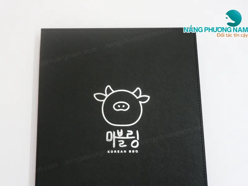 Thiết kế & in menu nhà hàng Hàn Quốc  - Bí quyết “kích thích” vị giác từ cái nhìn đầu tiên