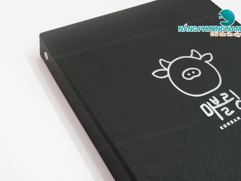 Thiết kế & in menu nhà hàng Hàn Quốc  - Bí quyết “kích thích” vị giác từ cái nhìn đầu tiên