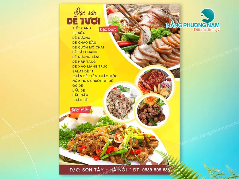 30+ Mẫu Menu Quán Nhậu Hot Nhất – Quán Mới Khai Trương Không Nên Bỏ Qua.