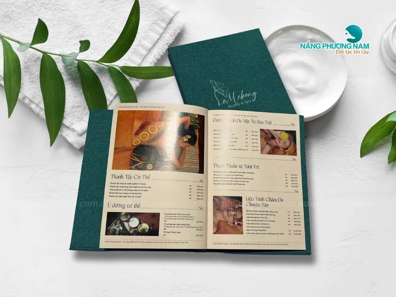 In Menu Spa Đẹp – Nâng Tầm Đẳng Cấp Thương Hiệu Spa Của Bạn