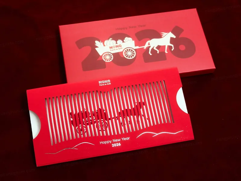 Dịch vụ In Bao Lì Xì Theo Yêu Cầu Sang Trọng Cho Doanh Nghiệp