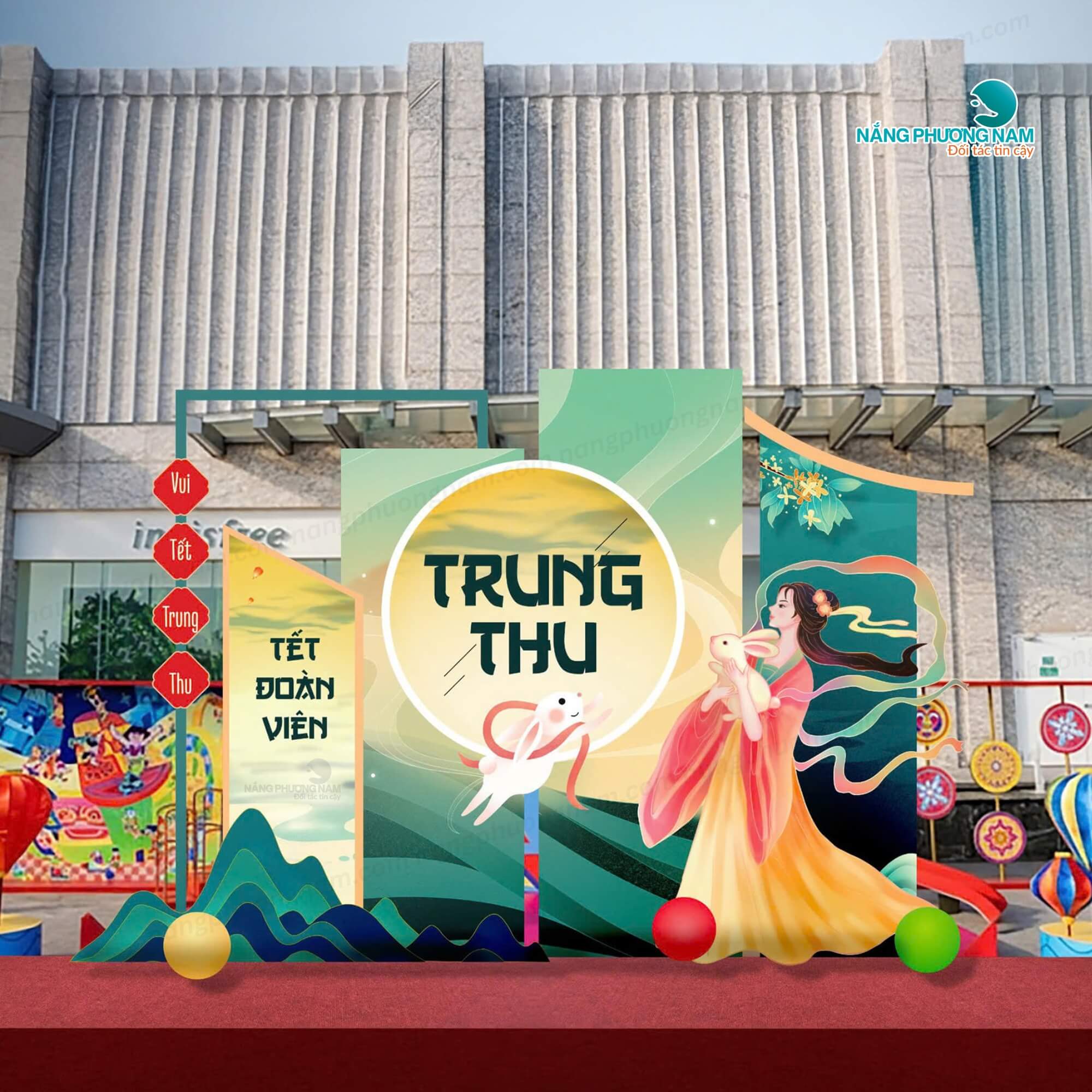 trang-tri-tieu-canh-tet-trung-thu Trang trí tiểu cảnh Tết Trung Thu ngoài trời