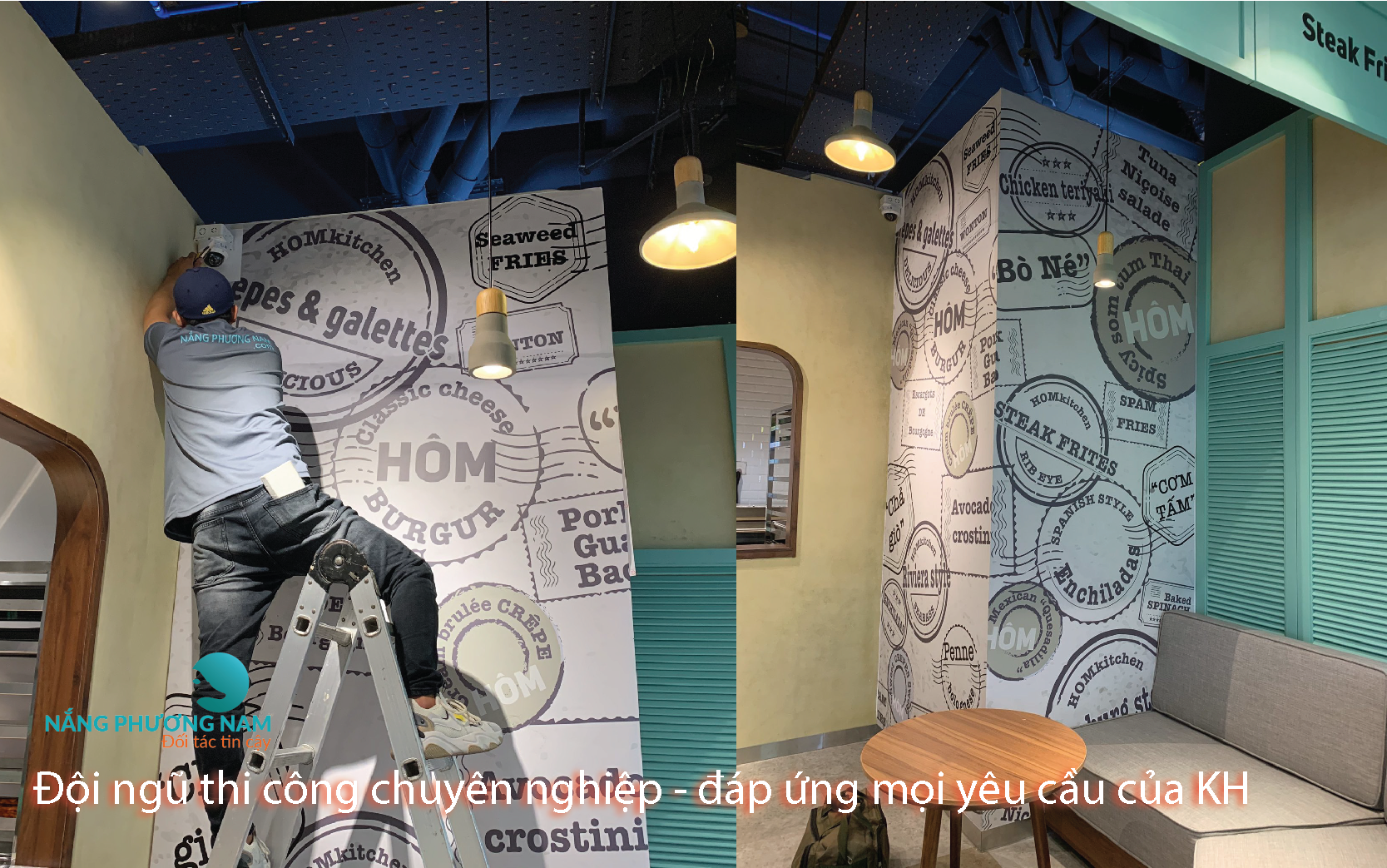 tranh dán tường - đội ngũ thi công chuyên nghiêp tranh dán tường - đội ngũ thi công chuyên nghiêp