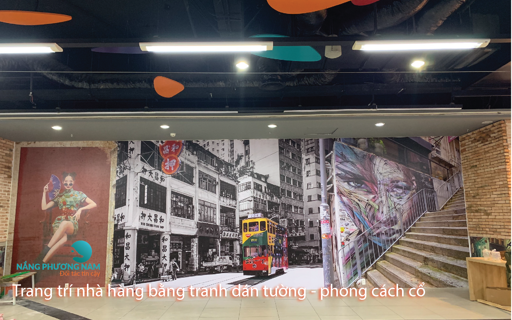 tranh dán tường - phong cách cổ tranh dán tường - phong cách cổ