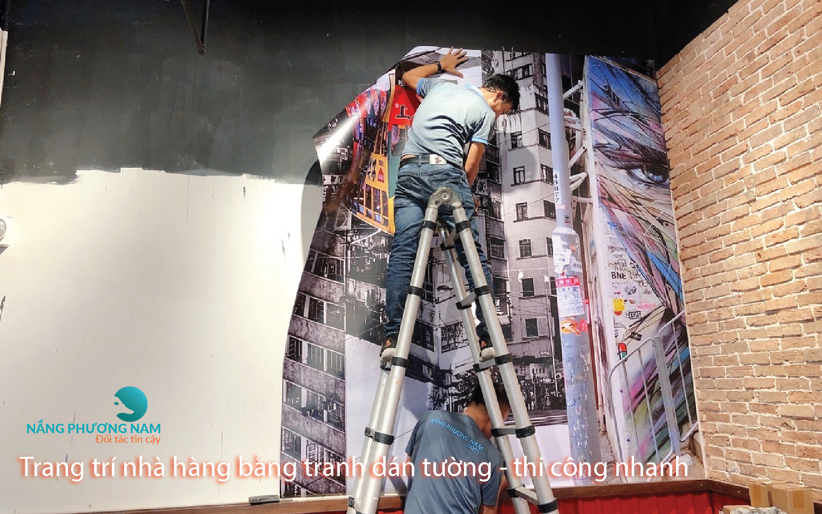 tranh dán tường - trang trí nhà hàng tranh dán tường - trang trí nhà hàng