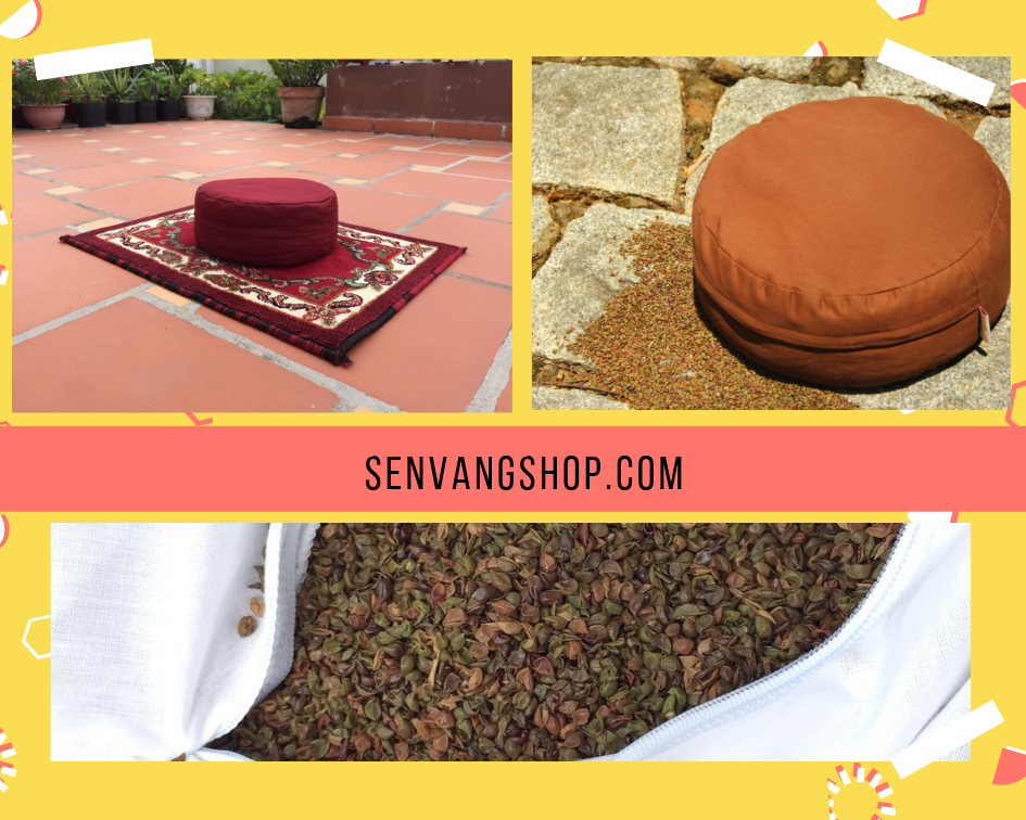 Đệm ngồi thiền trụ tròn Đệm ngồi thiền trụ tròn