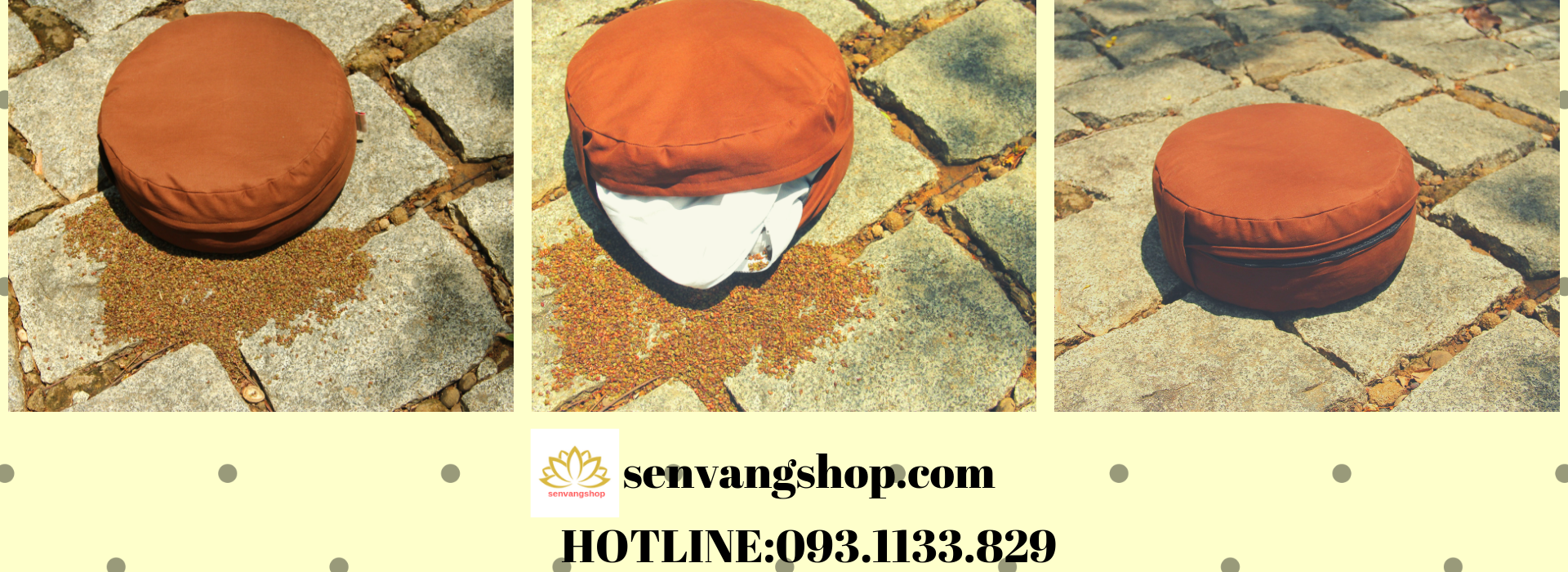 Bồ đoàn ngồi thiền vỏ đậu Bồ đoàn ngồi thiền vỏ đậu