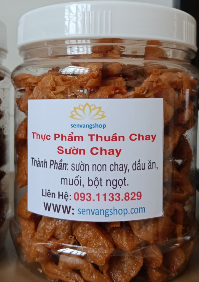 Sườn non chay chiên giòn Sườn non chay chiên giòn
