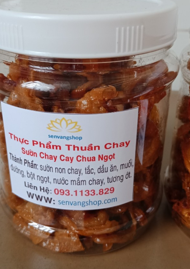 sườn non chay chiên giòn chua ngọt sườn non chay chiên giòn chua ngọt
