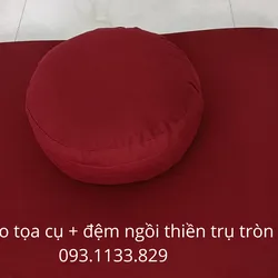 Combo Tọa cụ + Bồ Đoàn ngồi tròn vỏ đậu (lớn)