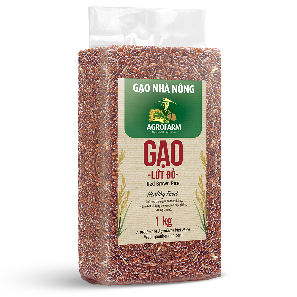 Gạo huyết rồng bịch 1kg Gạo huyết rồng bịch 1kg