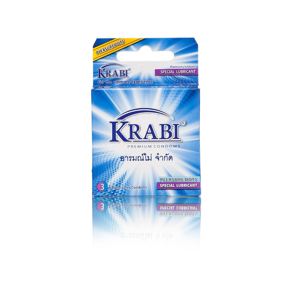 Bao cao su có gai Krabi – Pleasure Dots Krabi Premium Condoms