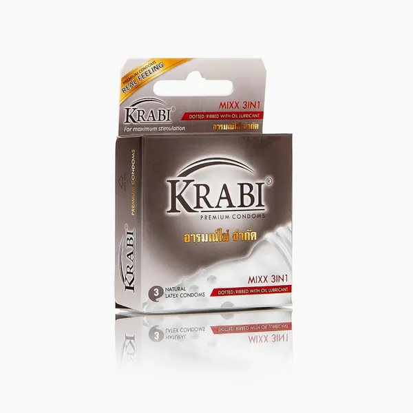 Mixx 3in1 Krabi Premium condoms Mixx 3in1 Krabi Premium condoms