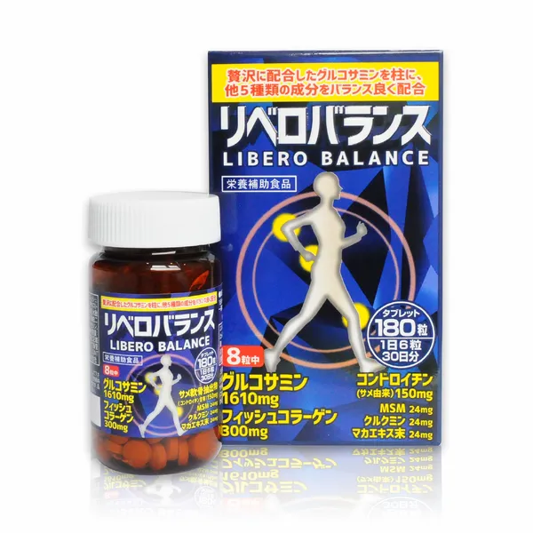 Japanese joint supplement Libero Balance 180 tablets (Made in JAPAN)