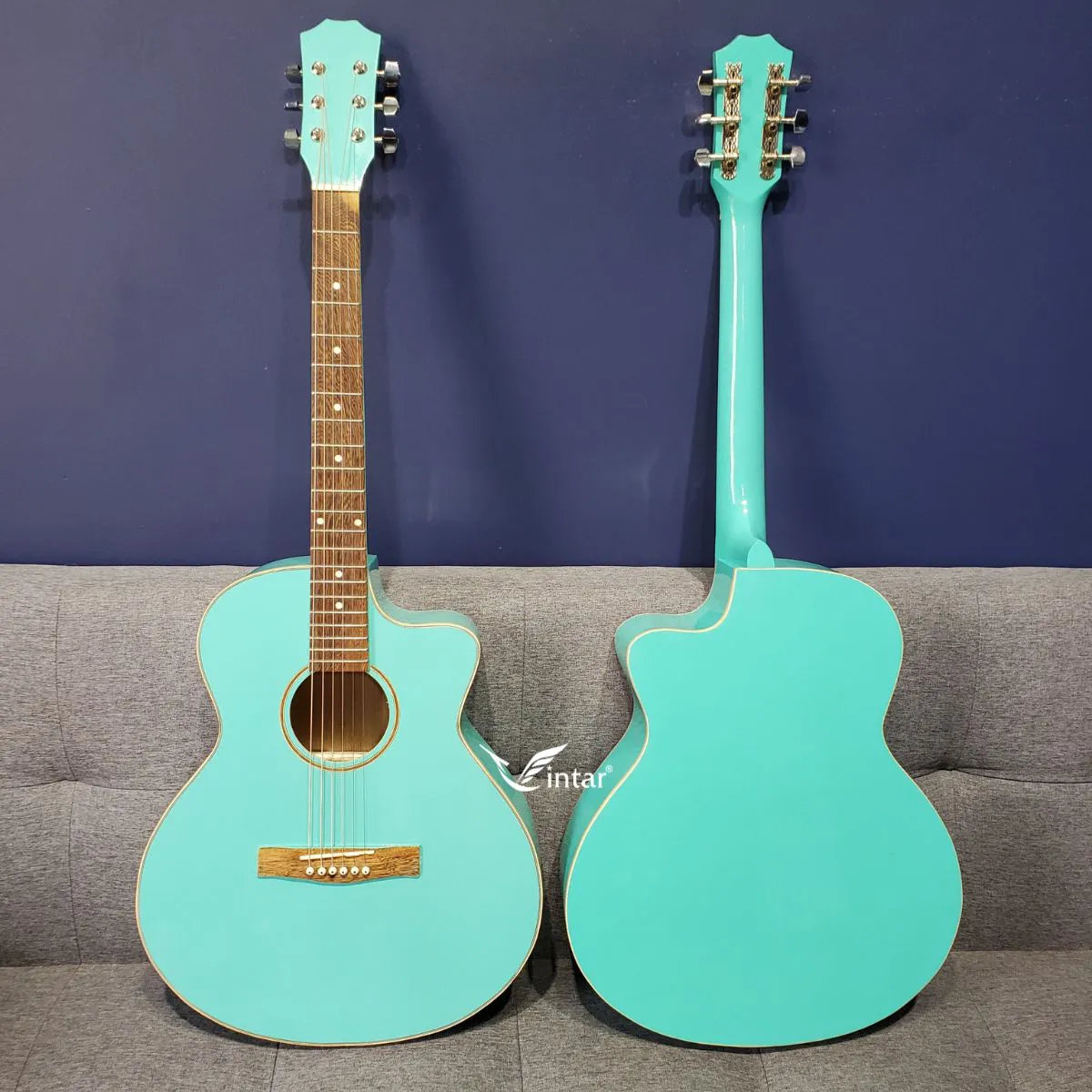 A1CL - ĐÀN GUITAR ACOUSTIC MÀU SẮC