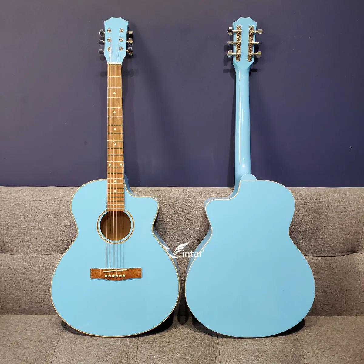 A1CL - ĐÀN GUITAR ACOUSTIC MÀU SẮC