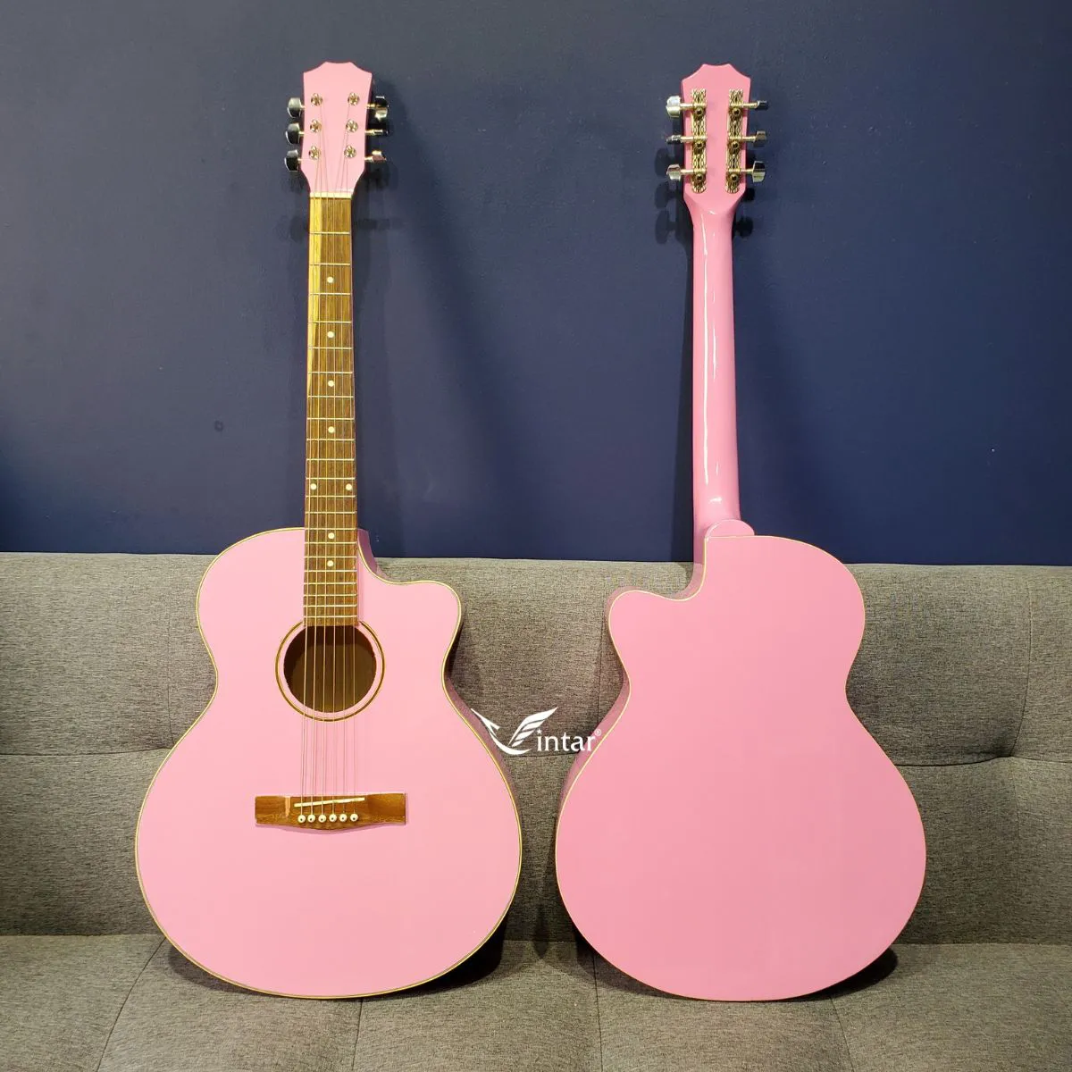 A1CL - ĐÀN GUITAR ACOUSTIC MÀU SẮC