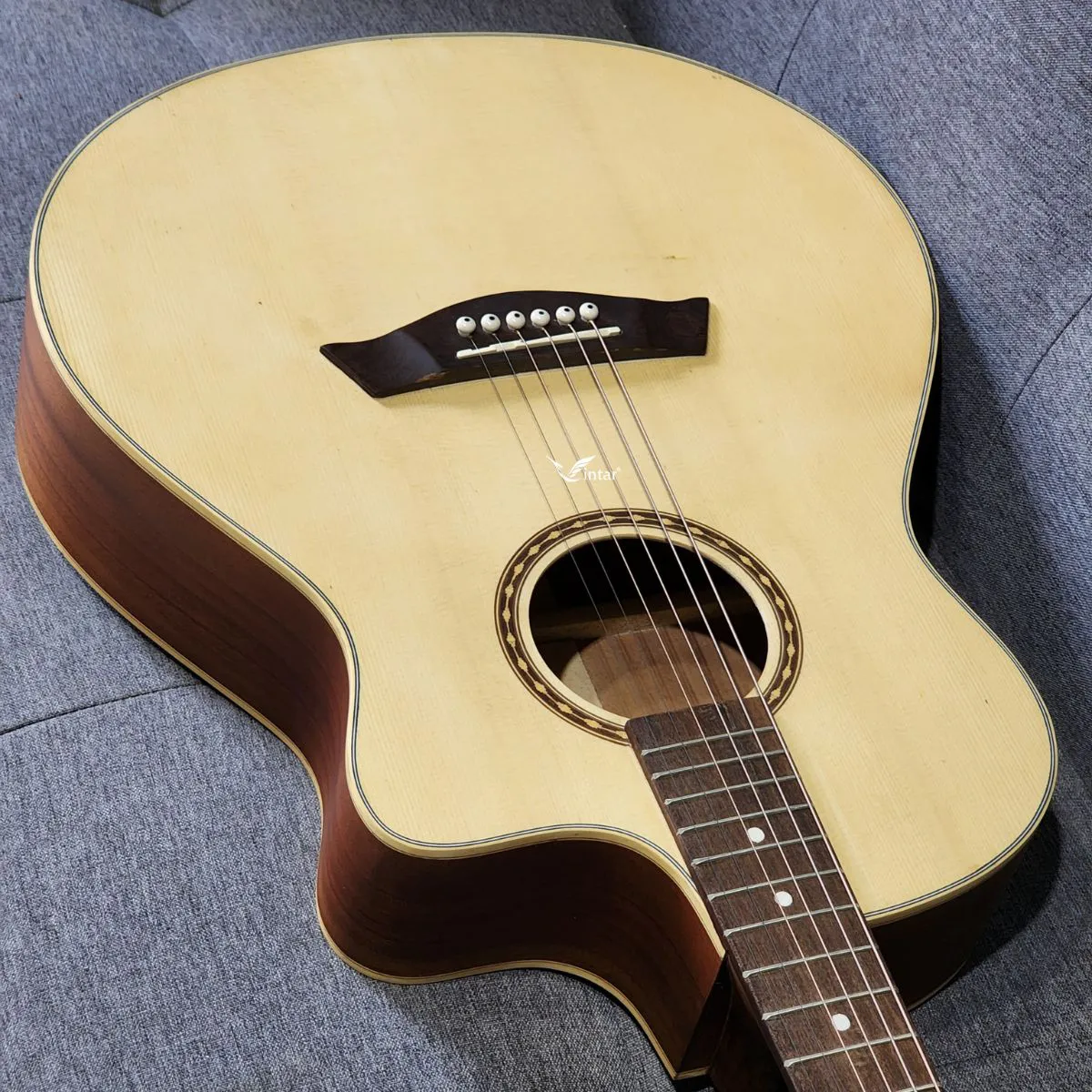 A2 - ĐÀN GUITAR ACOUSTIC GỖ HỒNG ĐÀO NGUYÊN TẤM