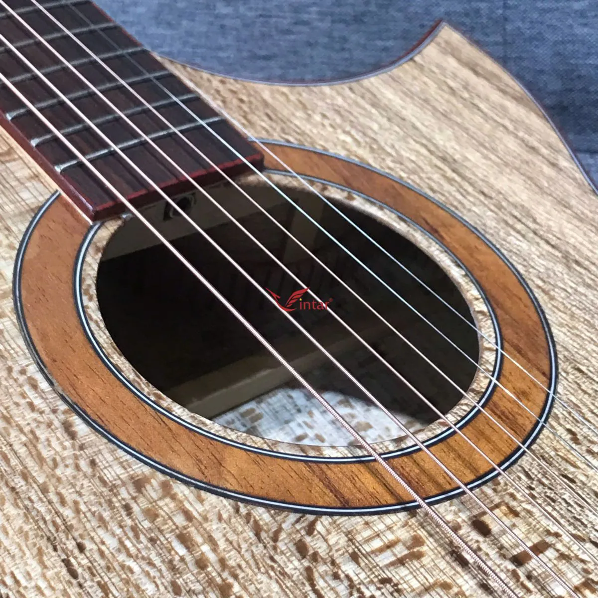 S5 GUITAR GỖ SỒI DÁNG SỪNG ACOUSTIC