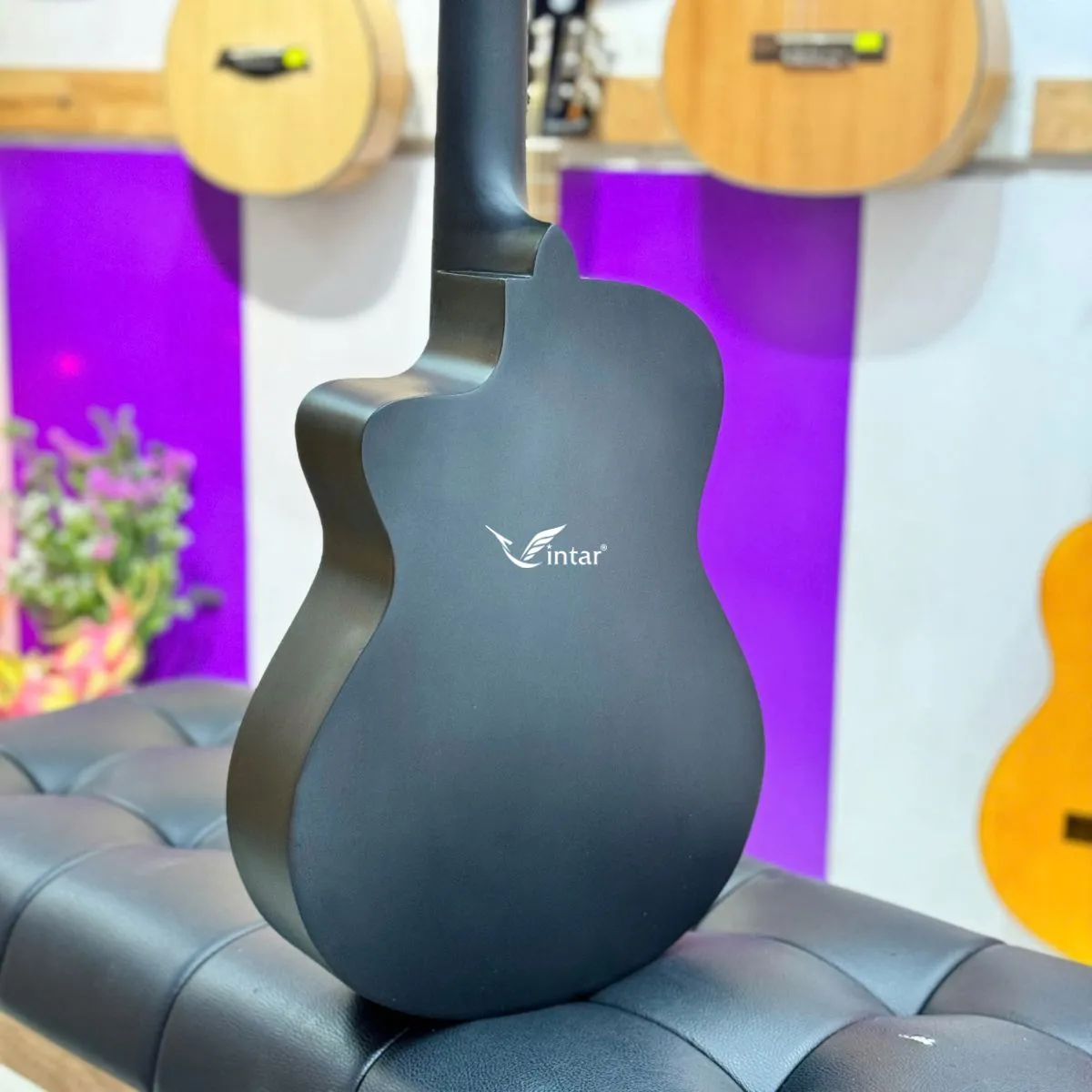 M1 - ĐÀN GUITAR ACOUSTIC MINI TRÁI TIM SIZE 1/2 