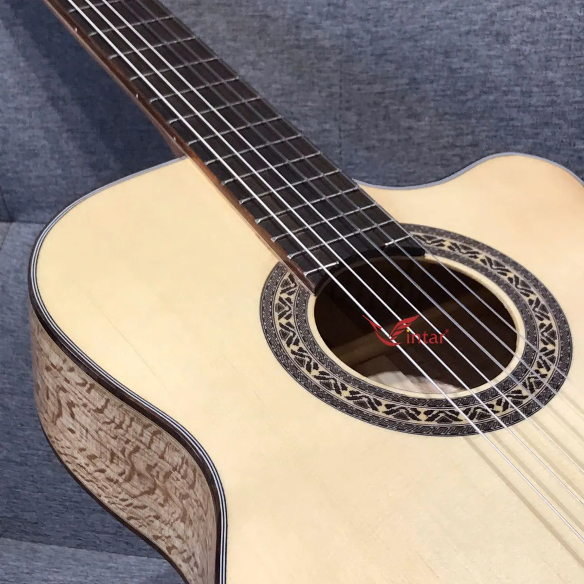 C6K-SM GUITAR SEMI CLASSIC GỖ SỒI PHÁP CAO CẤP THÙNG MỎNG