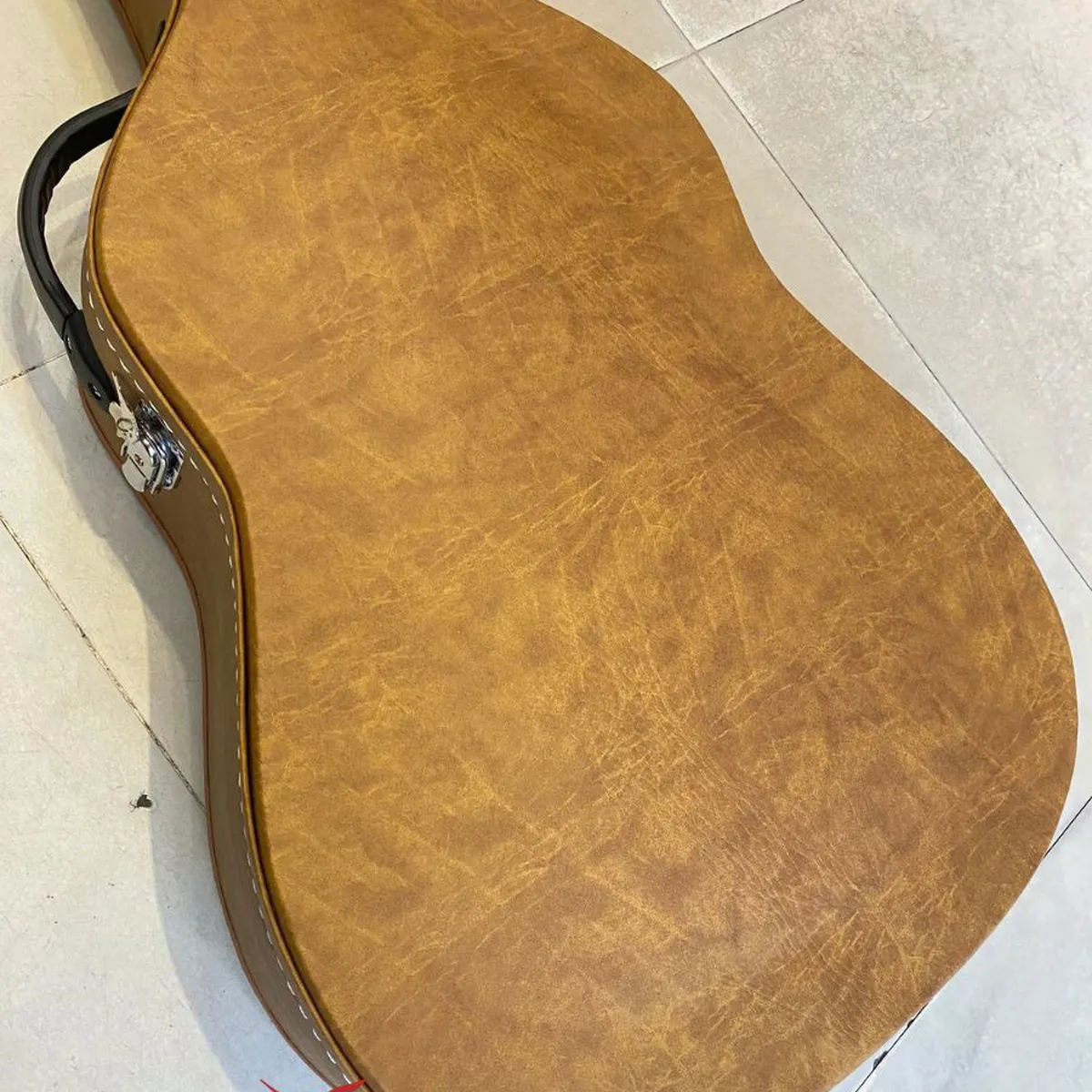 Case Hộp Cứng Guitar Cao Cấp Màu Nâu