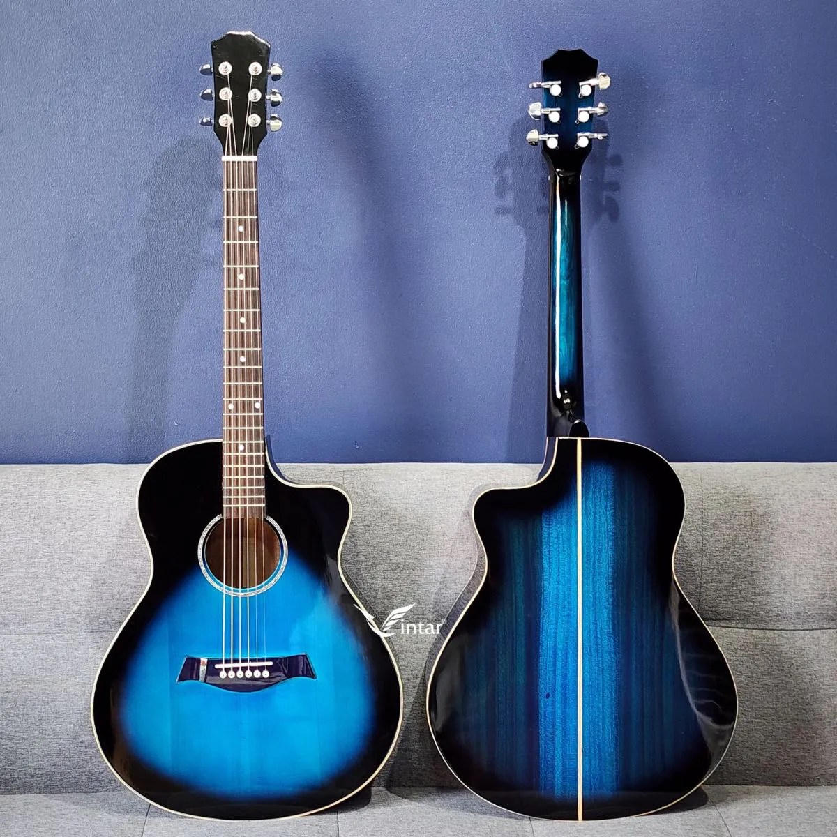 A2CL - ĐÀN GUITAR ACOUSTIC GỖ HỒNG ĐÀO NGUYÊN TẤM NHIỀU MÀU