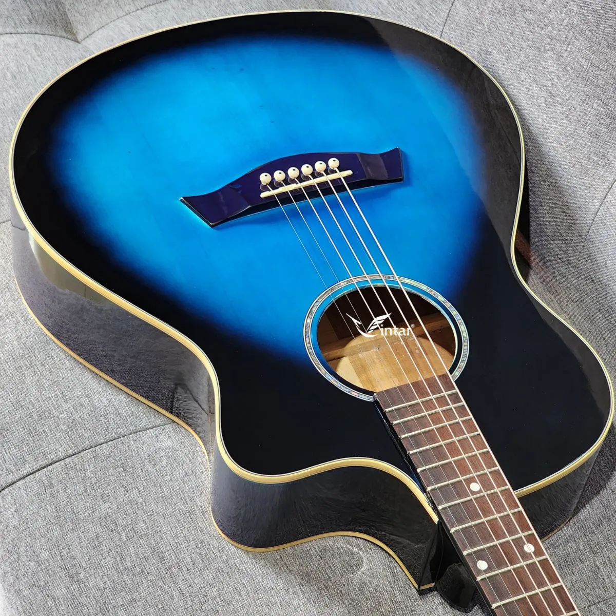 A2CL - ĐÀN GUITAR ACOUSTIC GỖ HỒNG ĐÀO NGUYÊN TẤM NHIỀU MÀU