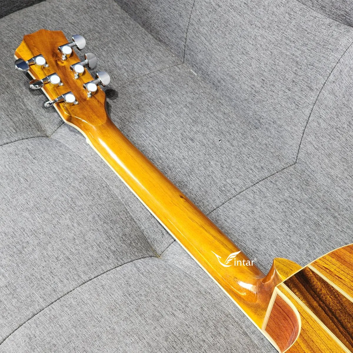 A4 - ĐÀN GUITAR ACOUSTIC GỖ HỒNG ĐÀO TOP THÔNG CAO CẤP 