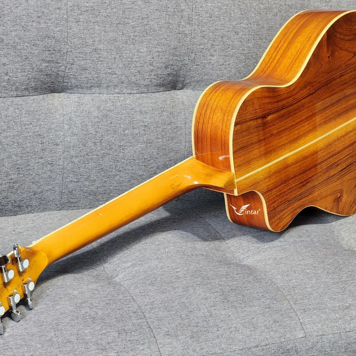 A4 - ĐÀN GUITAR ACOUSTIC GỖ HỒNG ĐÀO TOP THÔNG CAO CẤP 