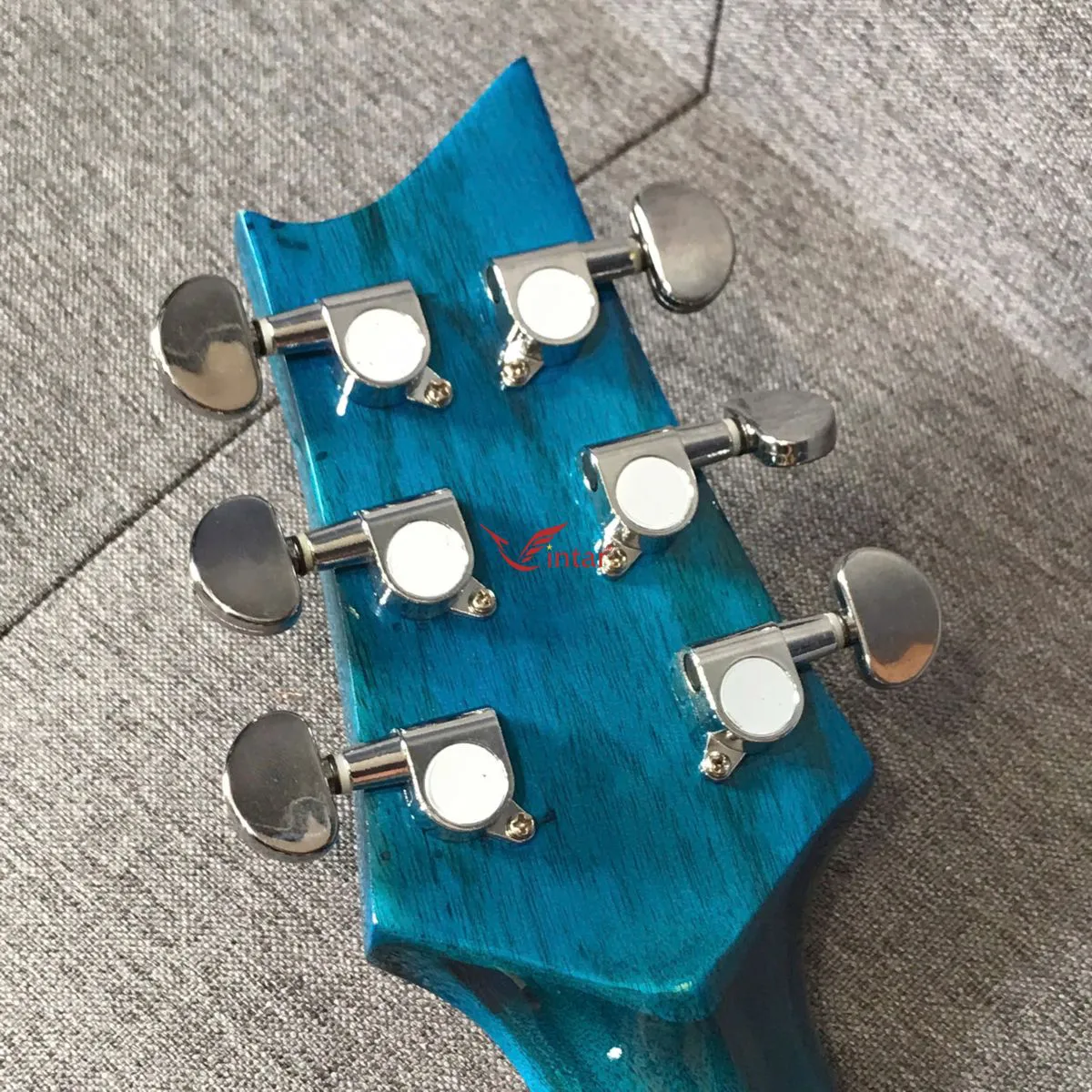 S5 GUITAR GỖ SỒI SỪNG MÀU XANH  ACOUSTIC
