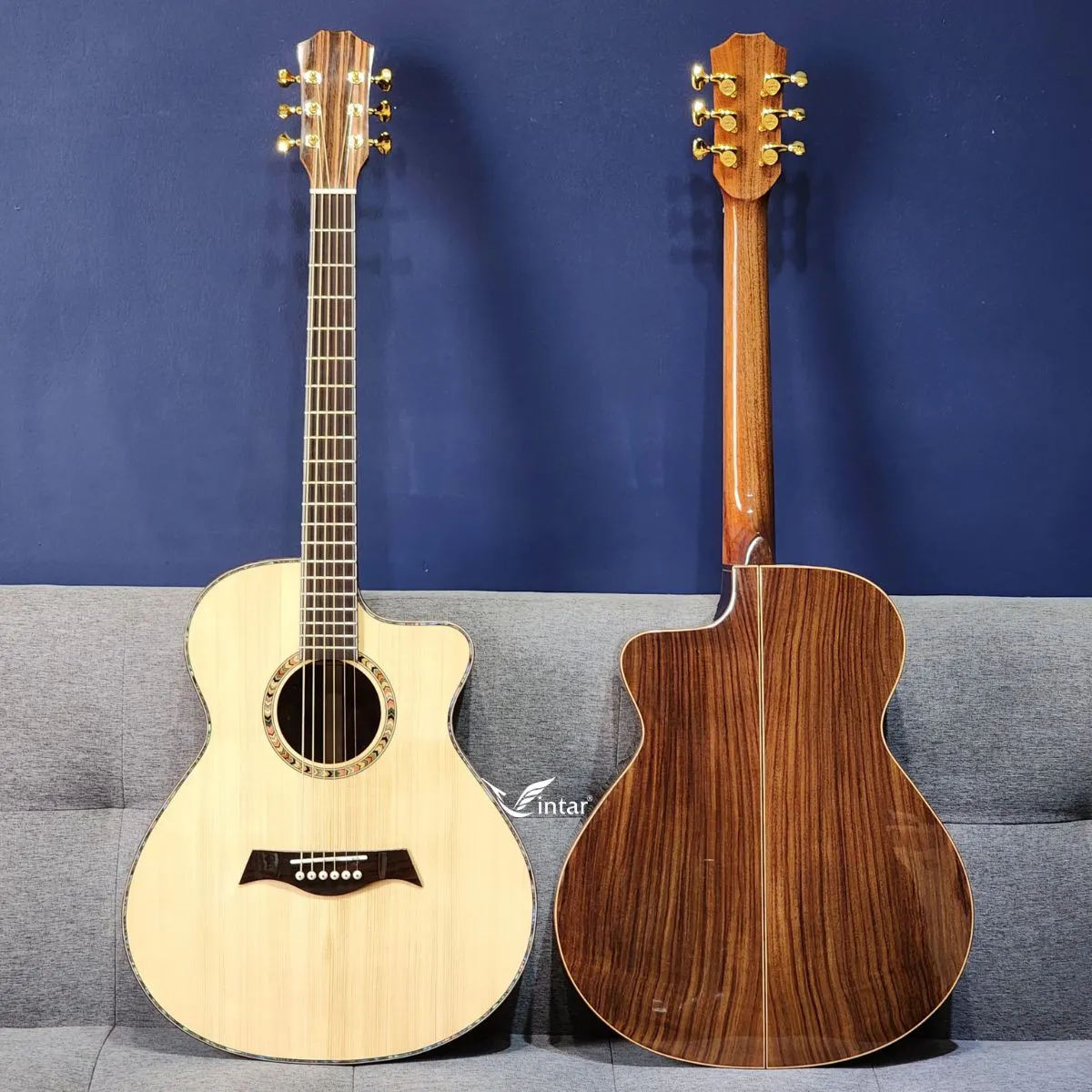 A7 - ĐÀN GUITAR ACOUSTIC GỖ CẨM ẤN CAO CẤP