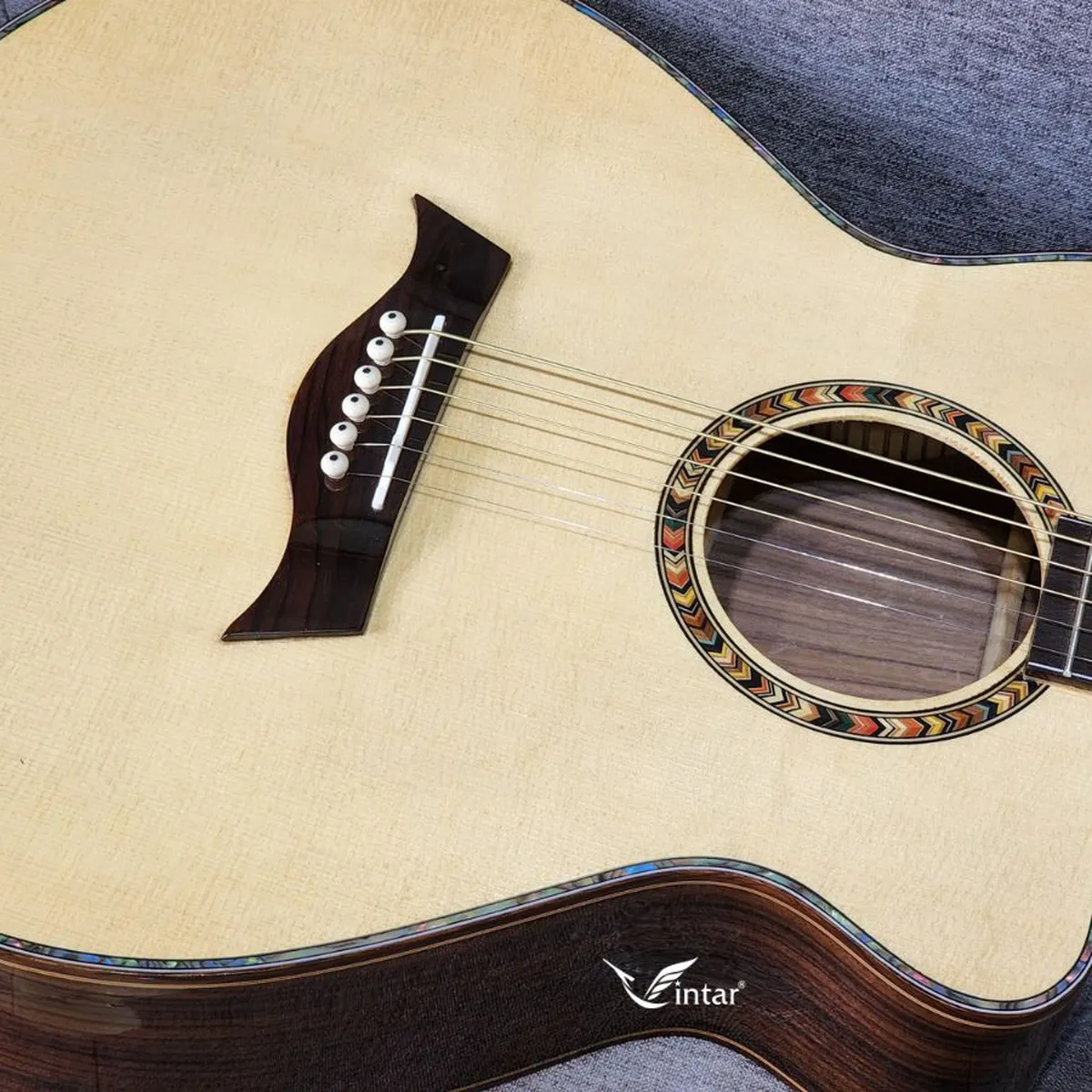 A7 - ĐÀN GUITAR ACOUSTIC GỖ CẨM ẤN CAO CẤP