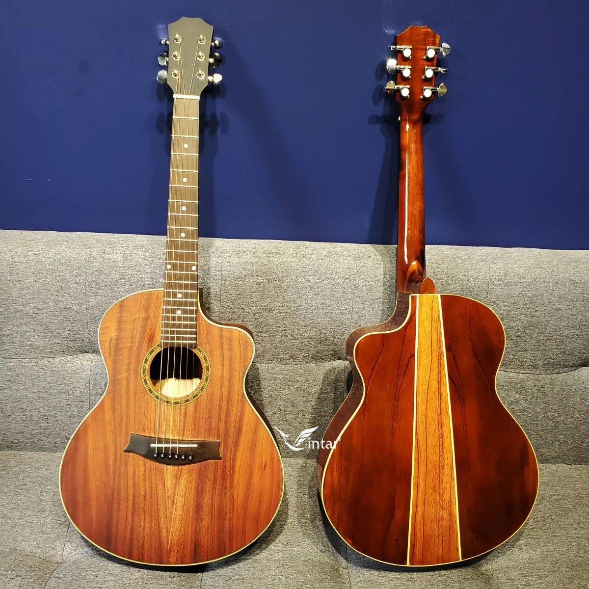 FA2MIN - ĐÀN GUITAR ACOUSTIC FULL GỖ HỒNG ĐÀO MINI SIZE 3/4