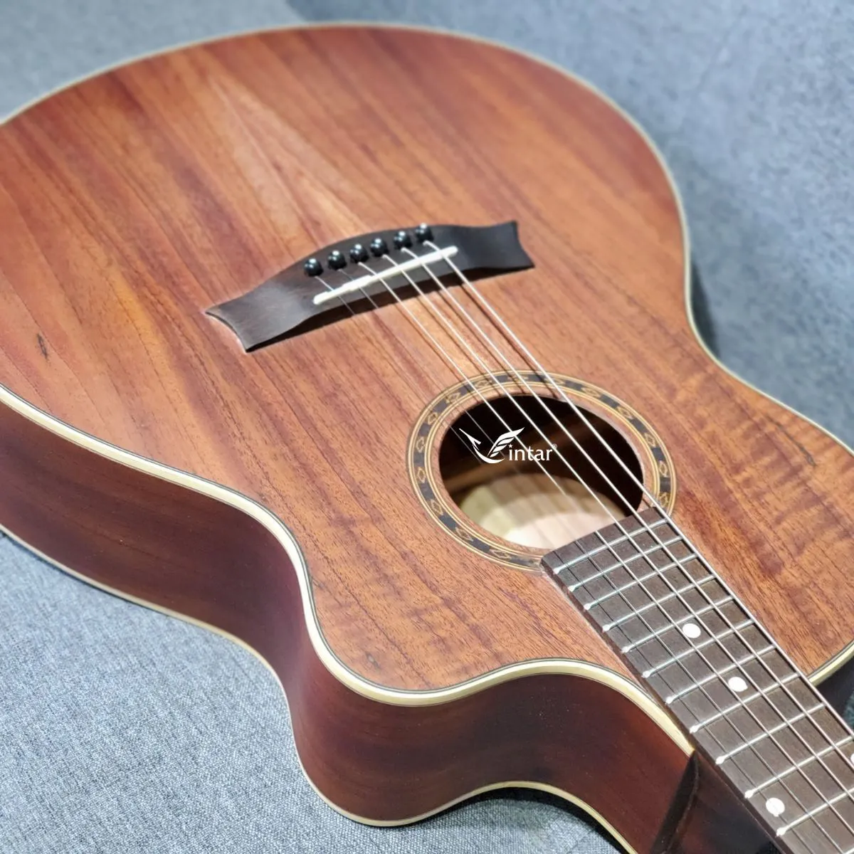 FA2MIN - ĐÀN GUITAR ACOUSTIC FULL GỖ HỒNG ĐÀO MINI SIZE 3/4