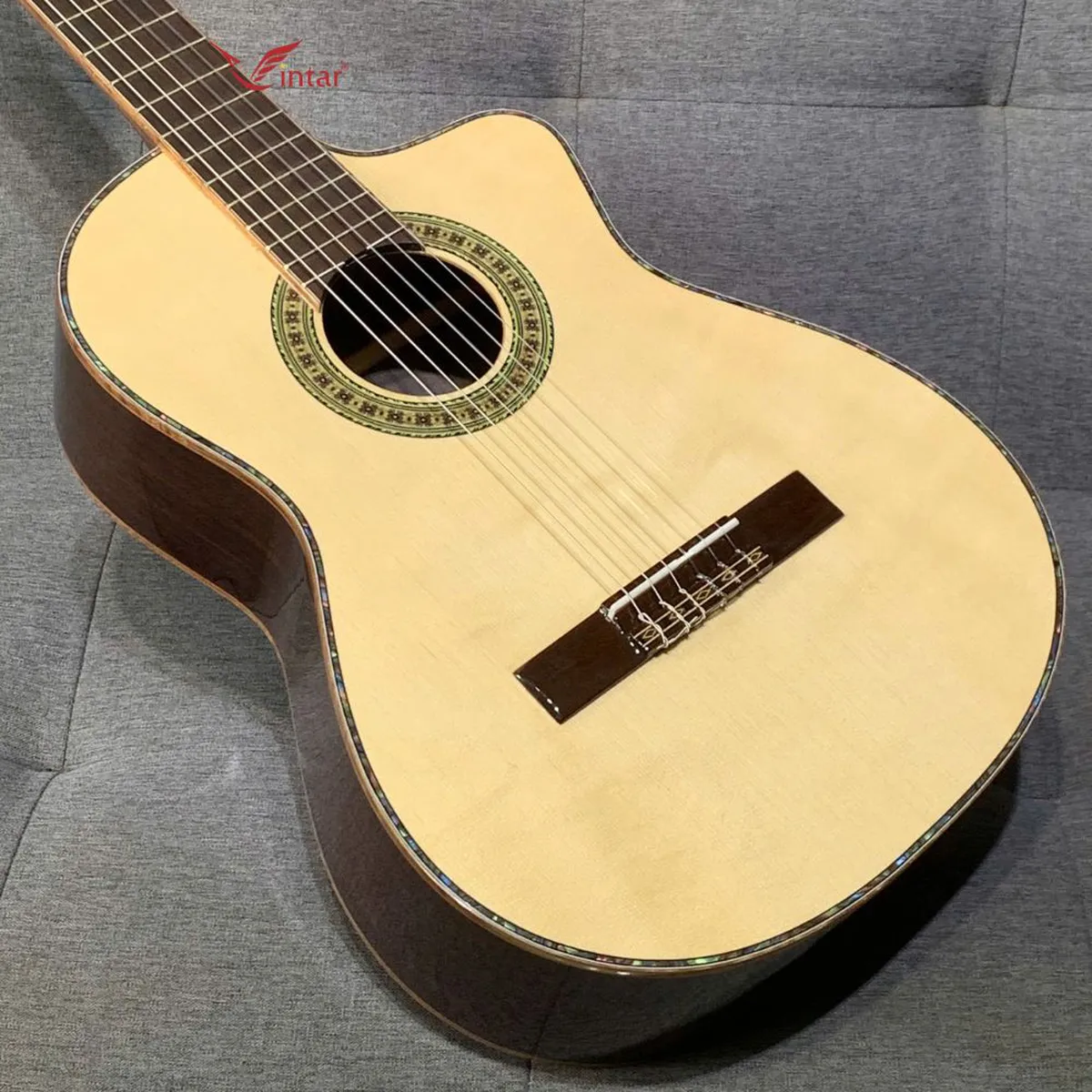C7K NEW GUITAR CẨM ẤN CLASSIC FULL SOLID CAO CẤP