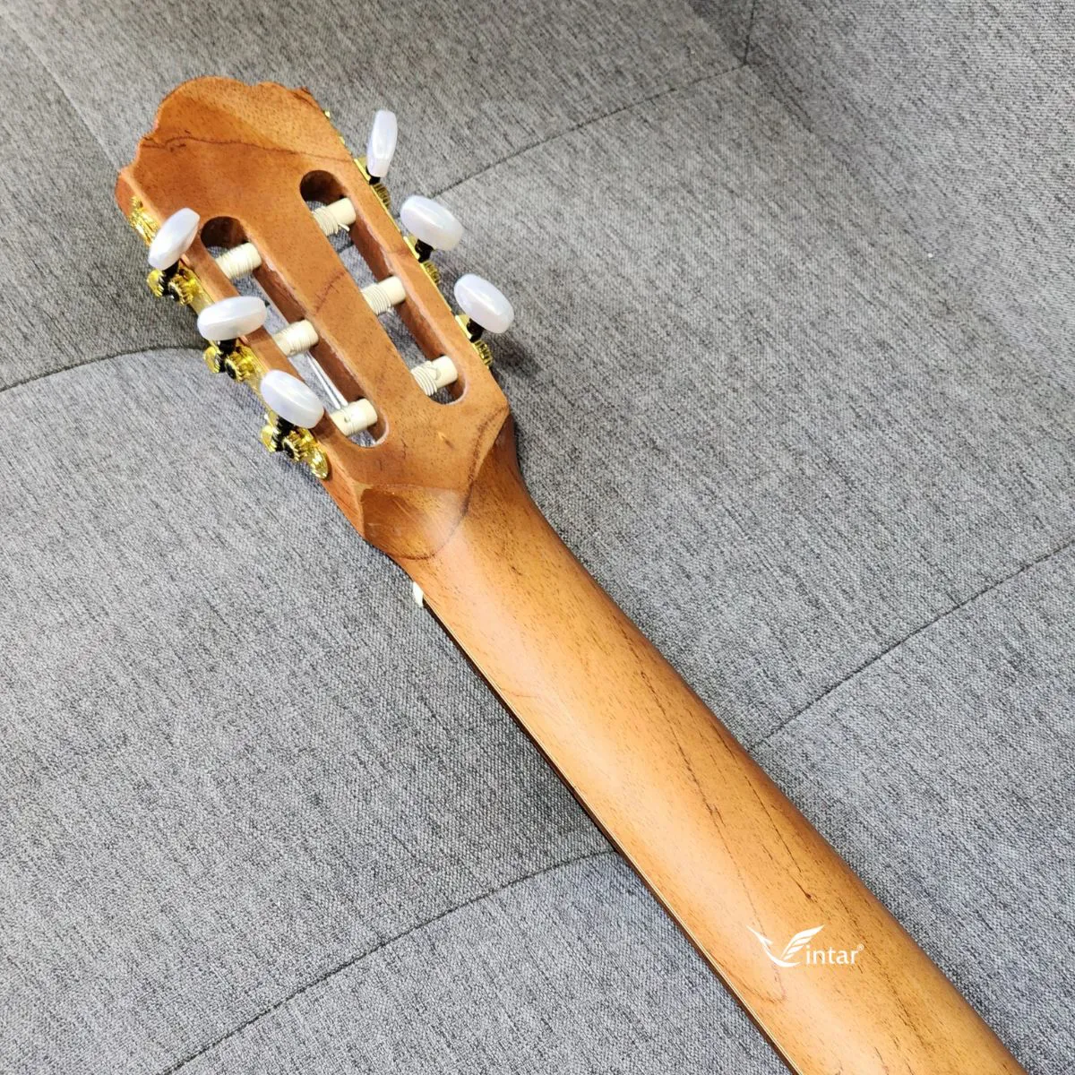 C5K - ĐÀN GUITAR CLASSIC GỖ ĐIỆP CAO CẤP DÁNG KHUYẾT