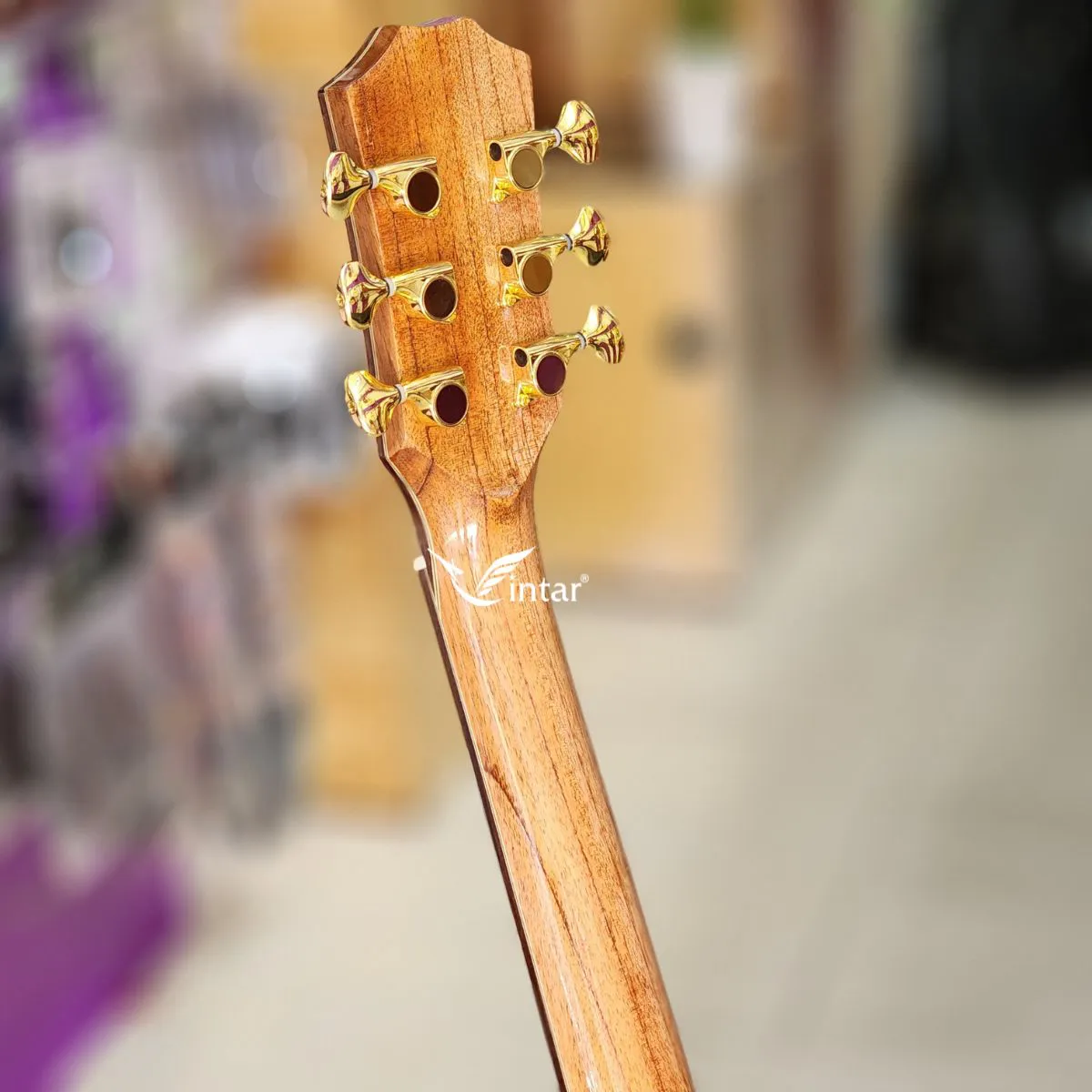 FA6V - ĐÀN GUITAR ACOUSTIC FULL GỖ SỒI PHÁP CAO CẤP CÓ BAVEL 