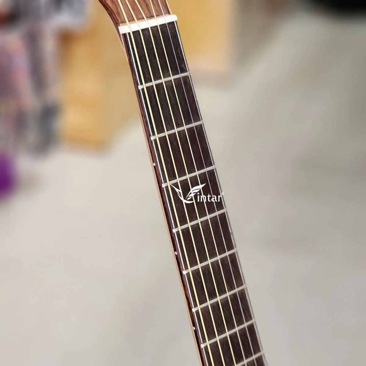 FA6V - ĐÀN GUITAR ACOUSTIC FULL GỖ SỒI PHÁP CAO CẤP CÓ BAVEL 