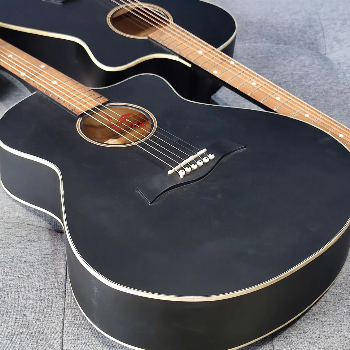 A1K BLACK -  ĐÀN GUITAR GIÁ RẺ TẬP CHƠI MÀU ĐEN