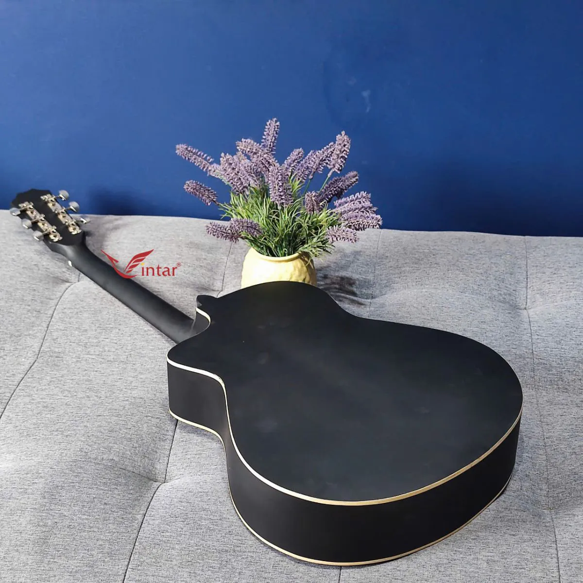 A1K BLACK -  ĐÀN GUITAR GIÁ RẺ TẬP CHƠI MÀU ĐEN