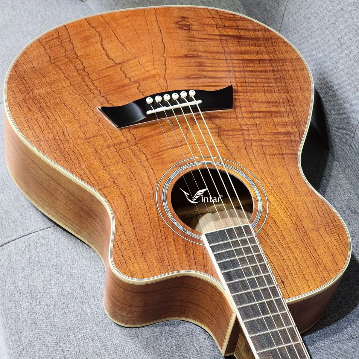 FA4 - ĐÀN GUITAR ACOUSTIC FULL GỖ HỒNG ĐÀO CAO CẤP 
