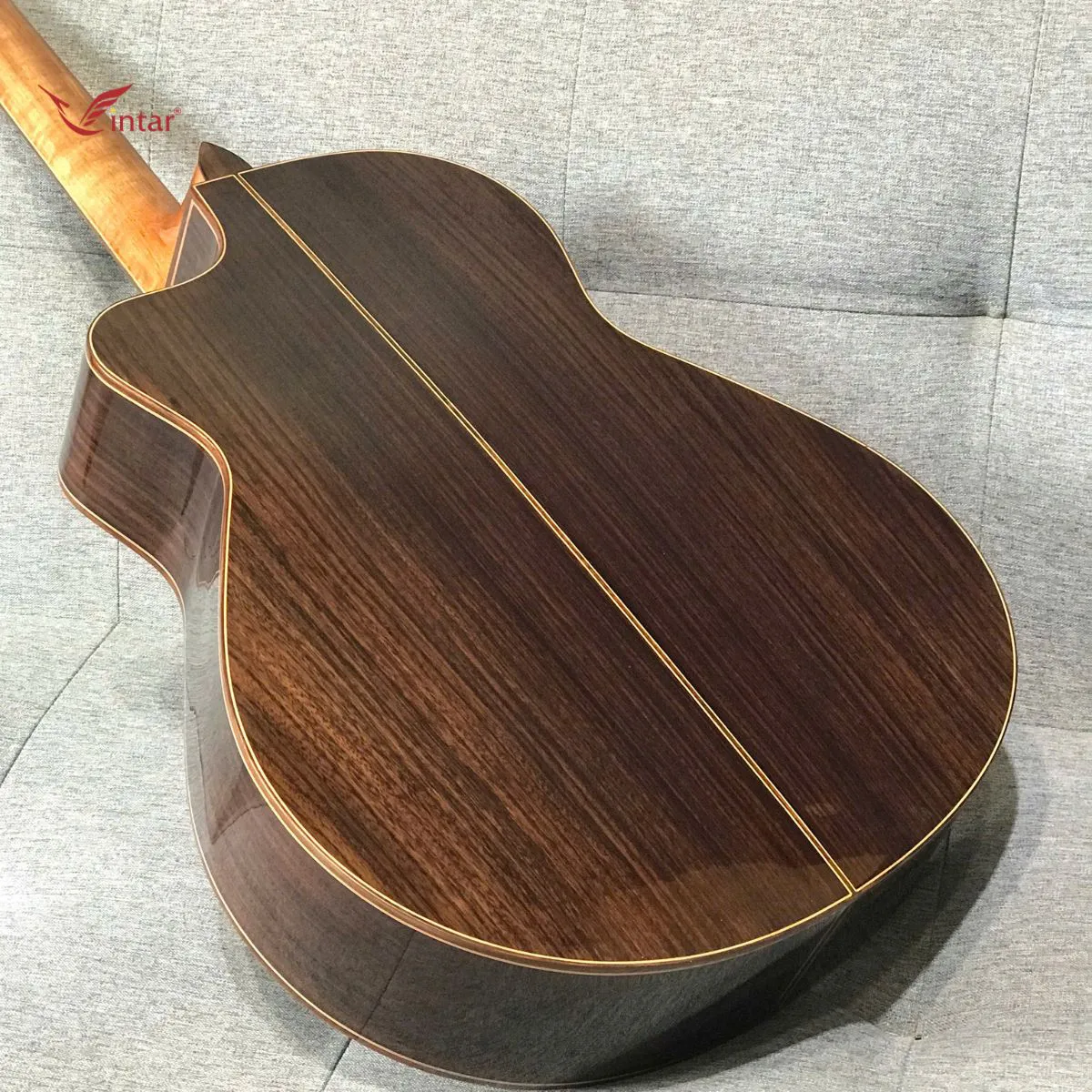 A7 - GUITAR GỖ CẨM ẤN ACOUSTIC CAO CẤP KHÓA BẠC 