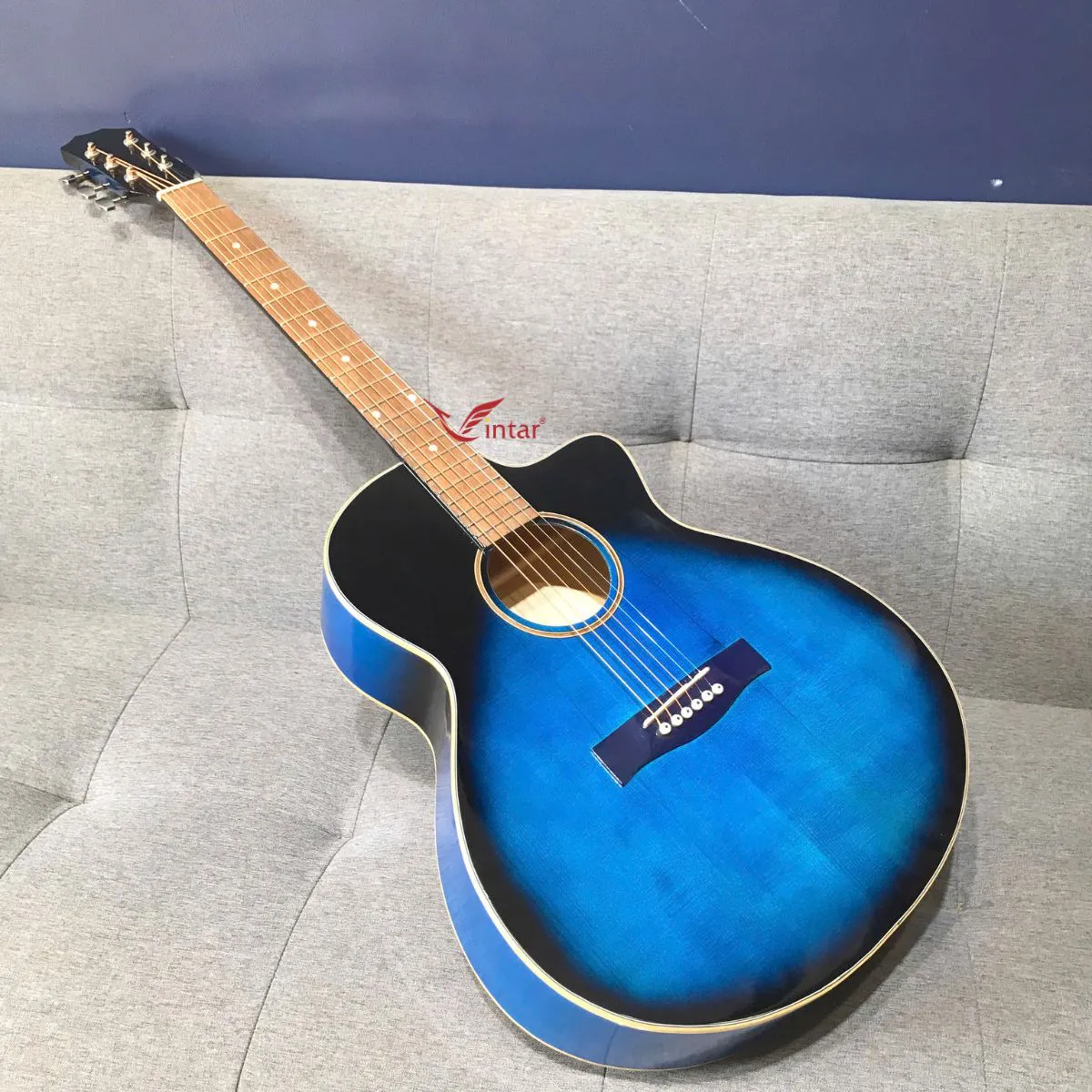 A1K XANH ĐEN -  ĐÀN GUITAR GIÁ RẺ MÀU XANH ĐEN