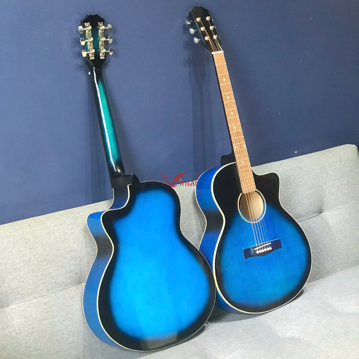 A1K XANH ĐEN -  ĐÀN GUITAR GIÁ RẺ MÀU XANH ĐEN