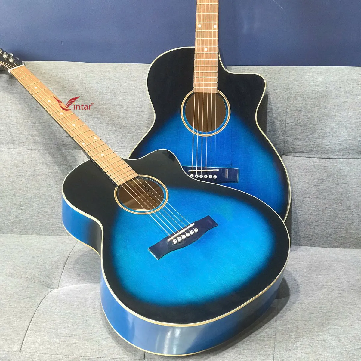 A1K XANH ĐEN -  ĐÀN GUITAR GIÁ RẺ MÀU XANH ĐEN