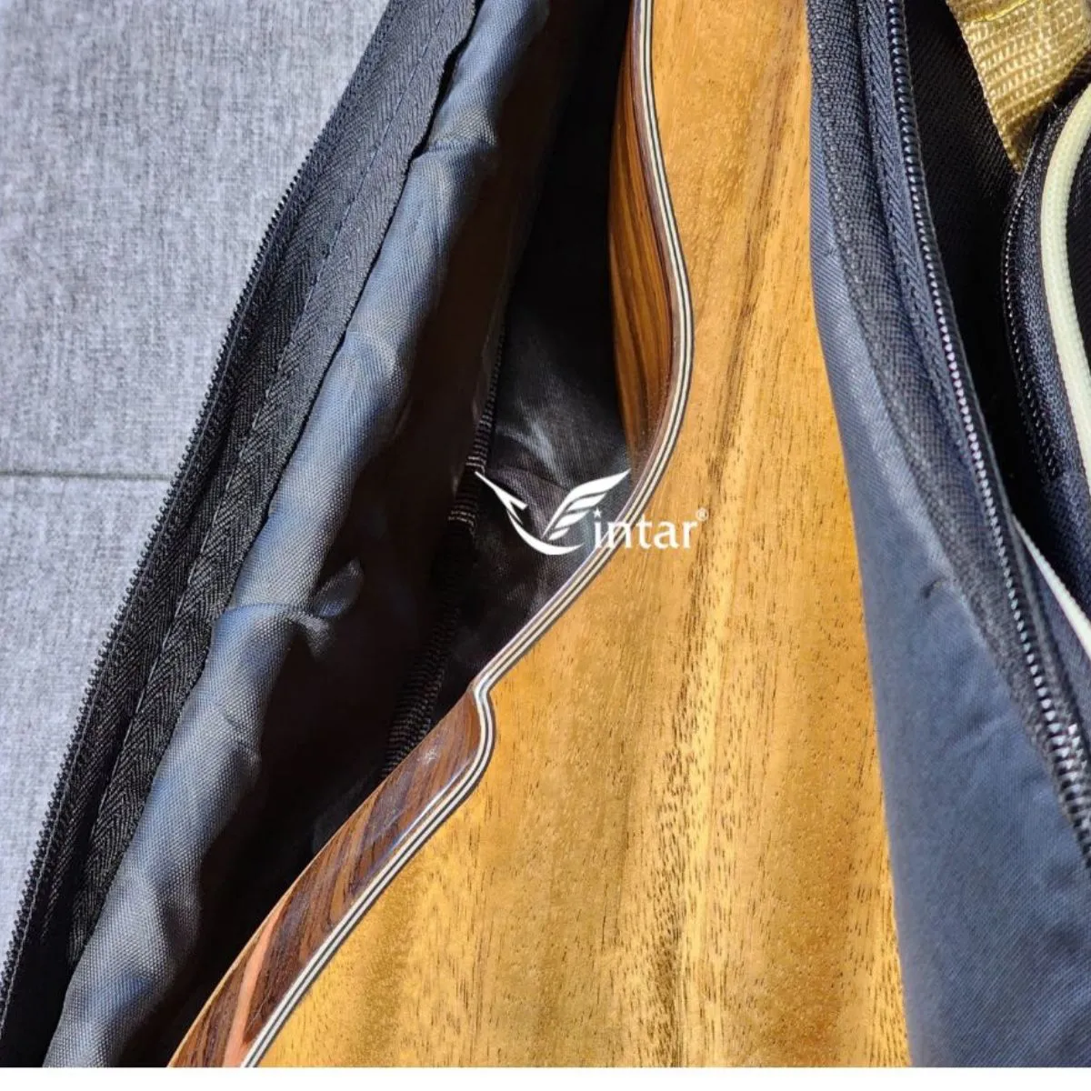 Bao Dù Guitar 3 Lớp Kiểu Case 2 Túi