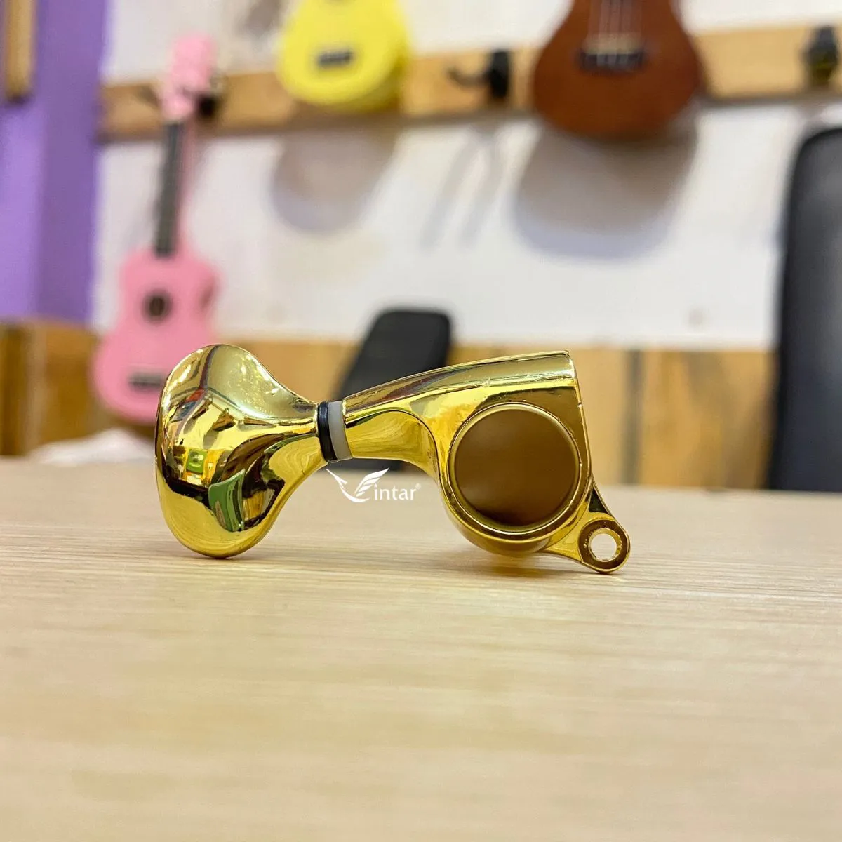 Khóa Đàn Guitar Acoustic HF Chính Hãng Mạ Vàng 