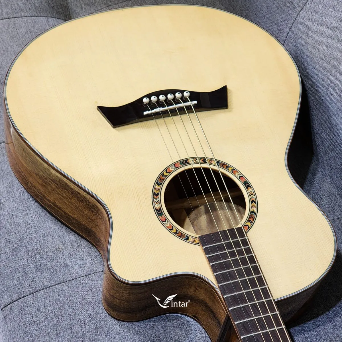 A5 - ĐÀN GUITAR ACOUSTIC GỖ ĐIỆP CAO CẤP MẶT THÔNG